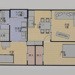 ホワイトパレス大槻 106号室 賃貸マンション郡山市大槻町 画像1